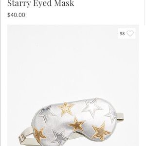 Understated Leather x Free People Starry eye mask